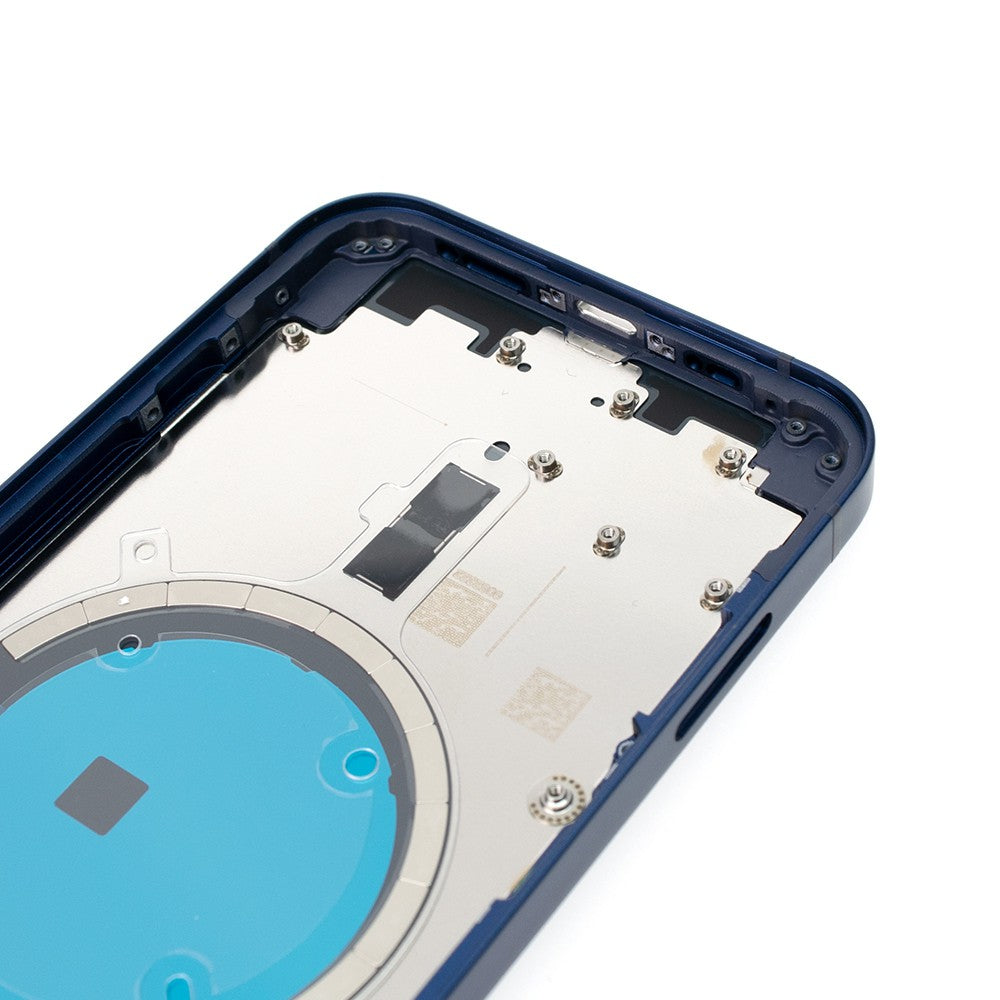 Rear Housing for iPhone 12 (NO LOGO)-Blue Rear Housing for iPhone 12 (NO LOGO)-Blue